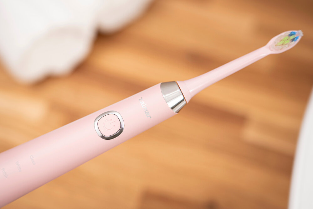 Szczoteczka soniczna ZELMER ZTB8010P Różowy Timer oraz wydajna bateria czas sygnalizacja obszar automatycznie się wyłącza wygoda komfort