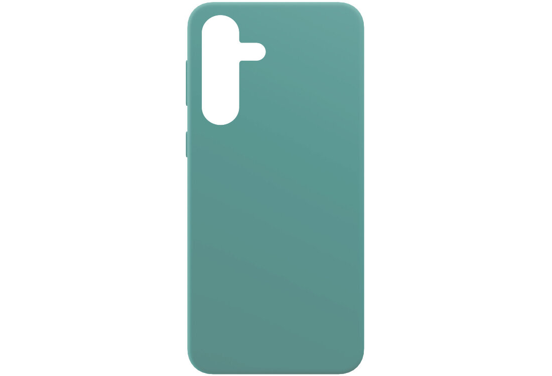 Etui 3MK Silicone Guardx do Samsung Galaxy S25 Zielony bezpieczny wytrzymały zadowalający silikon hipoalergiczny detalicznie wykończone miękka mikrofibra