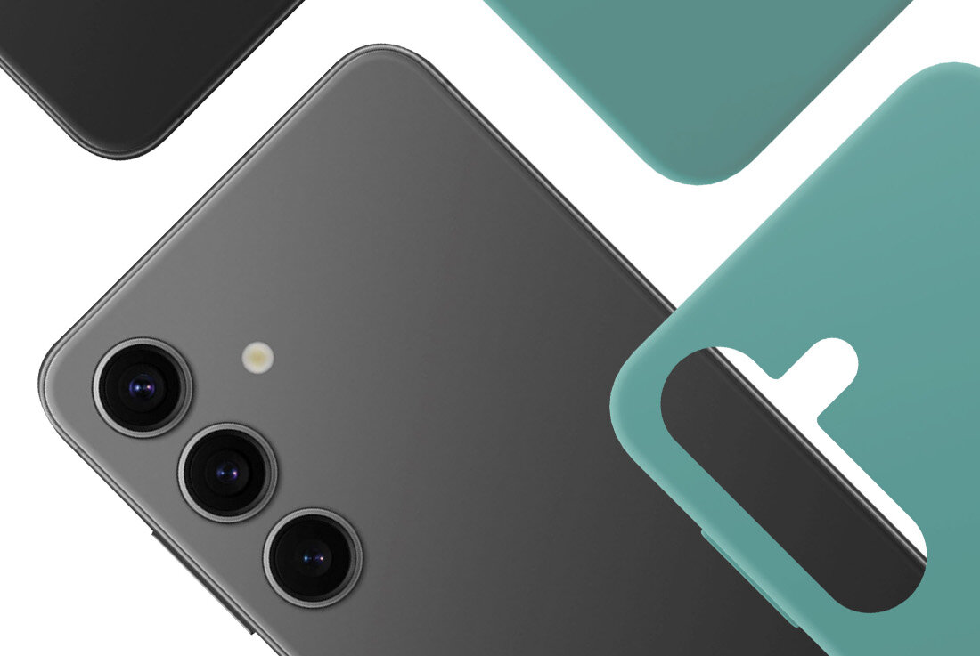 Etui 3MK Silicone Guardx do Samsung Galaxy S25 Zielony właściwości kurz zabrudzenia Zawsze czysty i elegancki