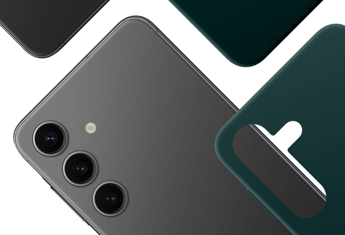 Etui 3MK Silicone Guardx do Samsung Galaxy S25 Ciemnozielony właściwości kurz zabrudzenia Zawsze czysty i elegancki