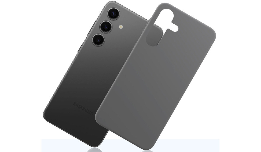 Etui 3MK Silicone Guardx do Samsung Galaxy S25 Szary ochrona bezpieczeństwo silikon wysoka jakość testy Military Grade wysoki współczynnik tarcia Komfortowe użytkowanie