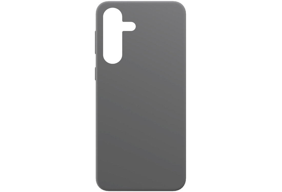 Etui 3MK Silicone Guardx do Samsung Galaxy S25 Szary bezpieczny wytrzymały zadowalający silikon hipoalergiczny detalicznie wykończone miękka mikrofibra