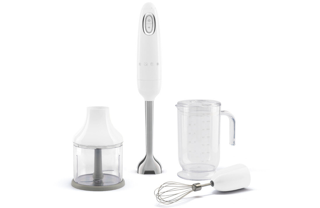 Blender SMEG HBF03WHEU Biały Wsparcie w kuchni design tło prezentacja wizualizacja