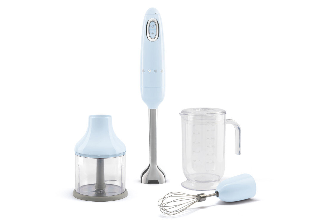 Blender SMEG HBF03PBEU Błękitny Wsparcie w kuchni design tło prezentacja wizualizacja