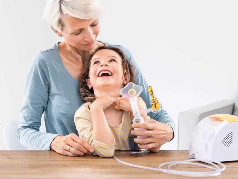 Inhalator kompresorowy BEURER IH 26 Kids Skuteczna terapia oddechowa wygląd design prezentacja wizualizacja