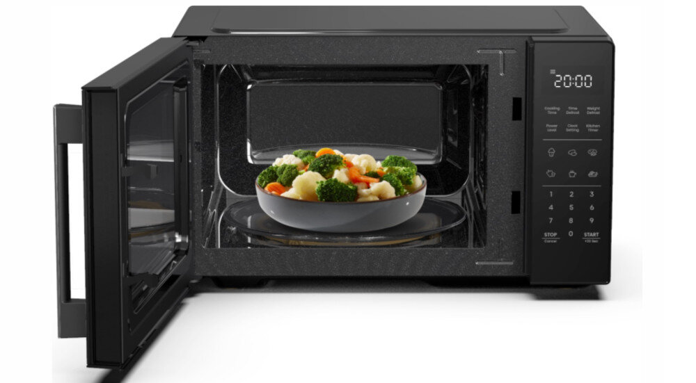 KUCHENKA MIKROFALOWA HISENSE H23MOBS4HI Powłoka ceramiczna wnętrze trwałość łatwe czyszczenie właściwości antybakteryjne