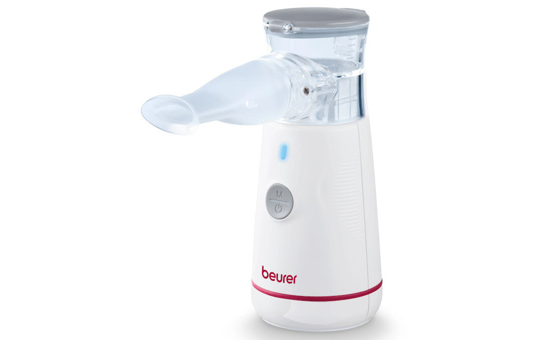 Inhalator siateczkowy BEURER IH 47 Higieniczne rozwiązania Funkcja samooczyszczania higiena pielęgnacja torba przechowywanie kabel USB-A/USB-C Produkt jest wyrobem medycznym zgodnym z Rozporządzeniem (UE) 2017/745 (MDR) normy odpowiada europejskim standardom jakości