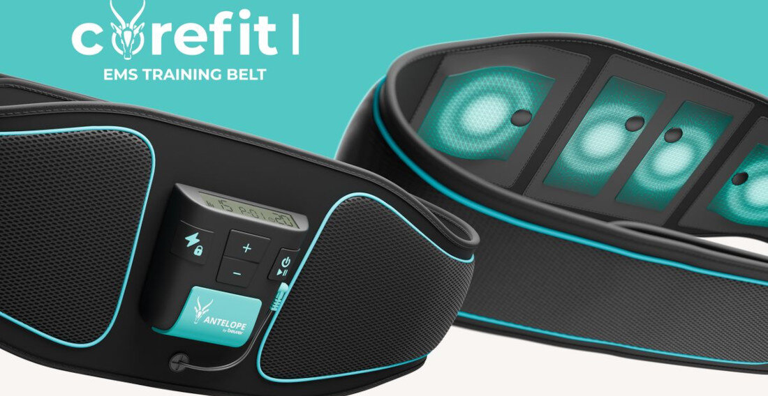 Elektrostymulator BEURER Corefit I Skuteczna aktywacja mięśni Pas EMS zaangażowanie mięśni brzucha wzmocnienie mięśni głębokich