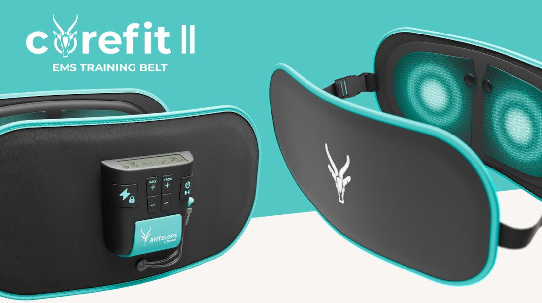 Elektrostymulator BEURER Corefit II Komfort noszenia z regulacją w zakresie 75–130 cm ułatwienie dopasowanie sylwetka swoboda