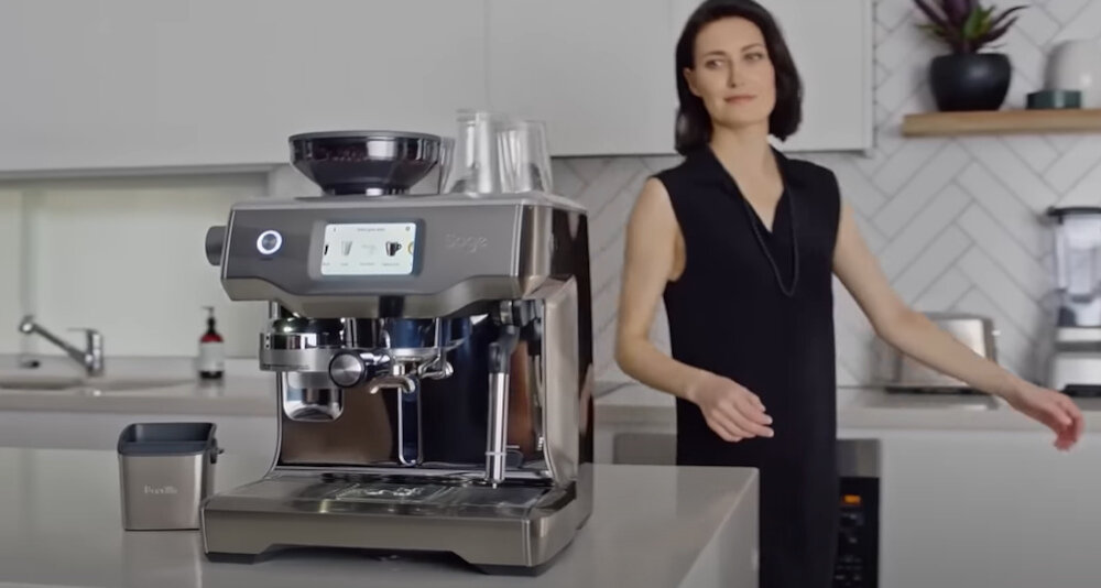 Ekspres SAGE The Oracle Touch SES990NRE Prosta konfiguracja aplikacja Interaktywna instrukcja 3D możliwości wygoda komfort