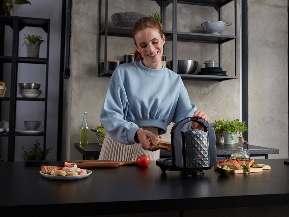 Opiekacz do kanapek LOVIO HOME LVSM001BK 6w1 kv początek opisu