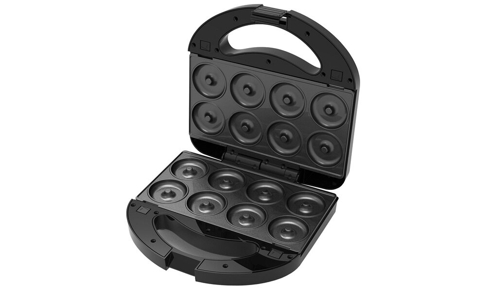 Opiekacz do kanapek LOVIO HOME LVSM001BK 6w1 wymienne płytki, dobrze wypieczone, nieprzywierająca powłoka