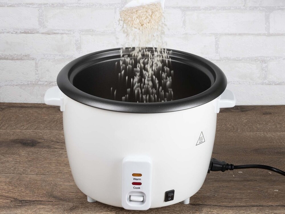 Ryżowar ALPINA A112 gotowanie większej ilości, obiady dla całej rodziny, bez wielokrotnego gotowania