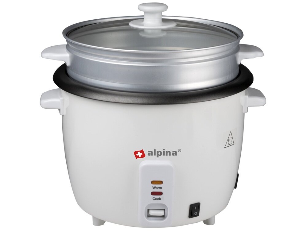 Ryżowar ALPINA A112 funkcja podtrzymania ciepła, wygoda, bez ponownego podgrzewania