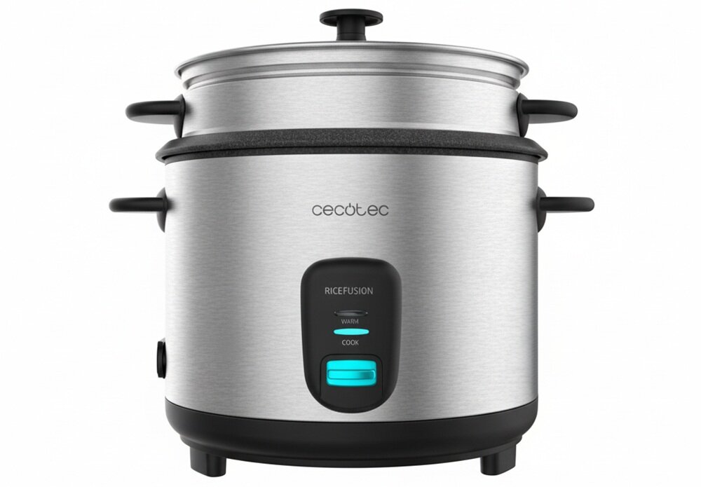 Ryżowar CECOTEC Ricefusion 7000 łatwe użytkowanie, szybkie otrzymanie ryżu, bez kompromisów