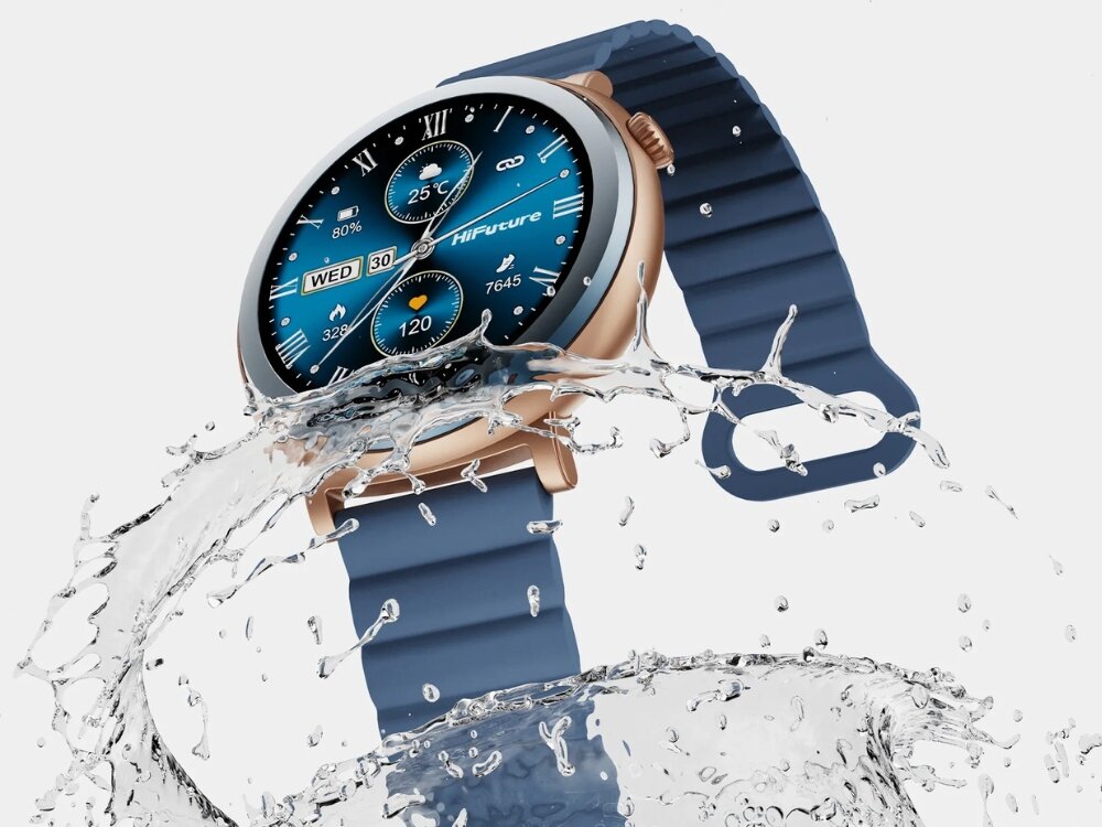 Smartwatch HiFuture Aurora
smartwatch zachlapany woda
wodoodpornosc ip68 deszcz basen trening pogoda