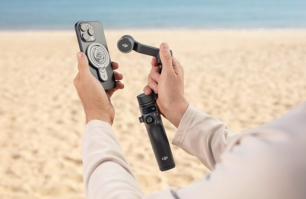 Uchwyt magnetyczny DJI OM Quick-Release    kv lifestyle początek opisu sekcja nagłówkowa