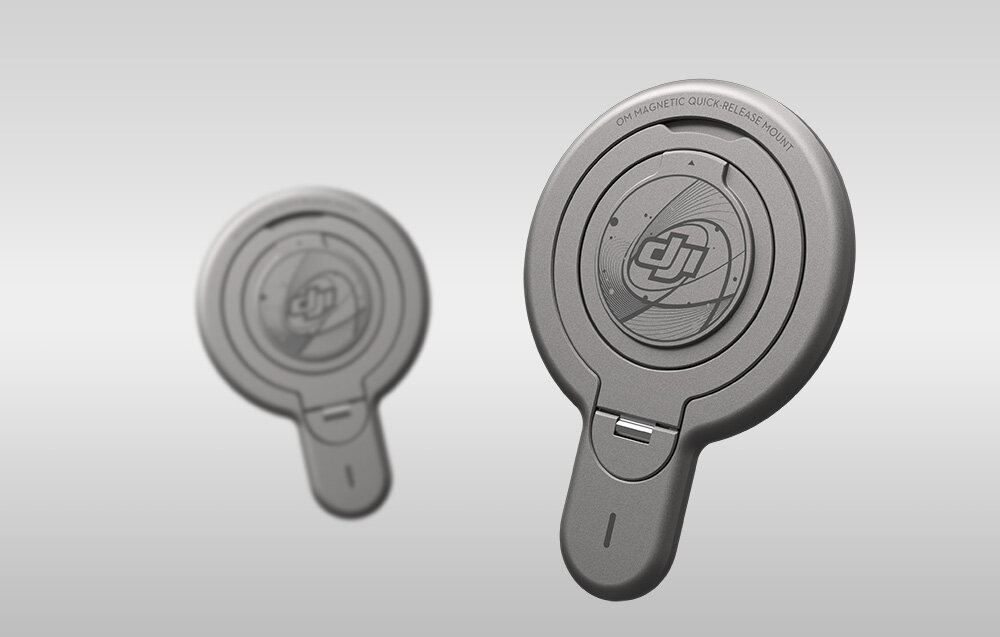 Uchwyt magnetyczny DJI OM Quick-Release  kompatybilne bezpośrednio z iPhone’ami 12 i nowszymi 