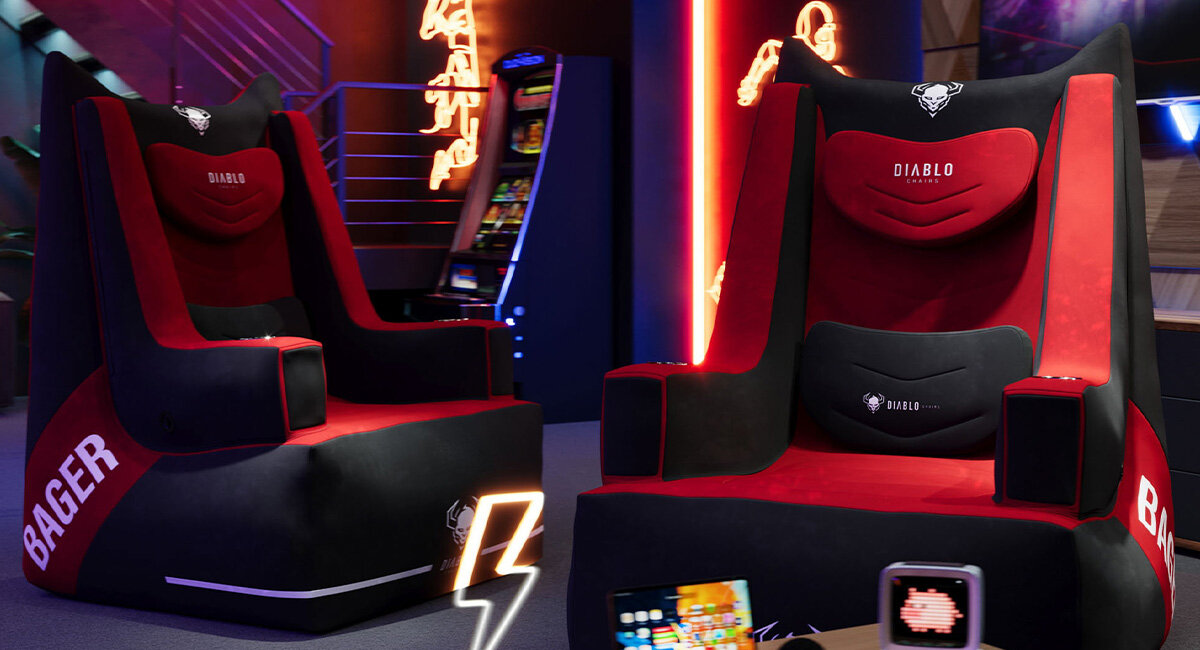 DIABLO CHAIRS X-Bager fotel w pokoju