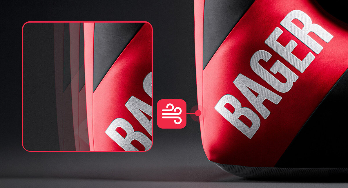 DIABLO CHAIRS X-Bager technologii CloudFoam™ elastycznej pianki kręgosłupa miękkie wykończenie - elastyczna konstrukcja