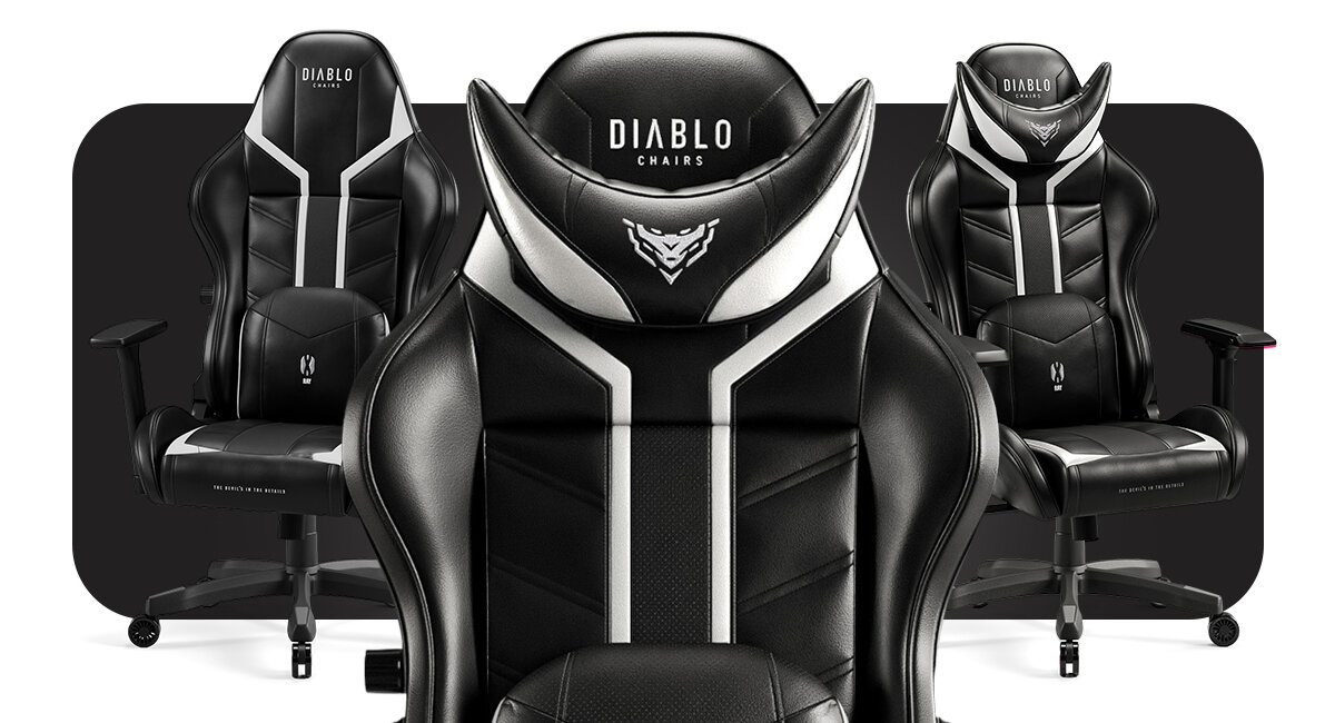 DIABLO CHAIRS X-Ray 2.0 Ergonomiczne rozwiązania zdrową pozycję podczas pracy lub gry - oparcie fotela