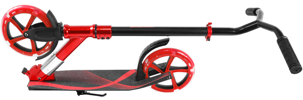 Hulajnoga INDIANA R1 LED Czerwony hulajnoga tradycyjna