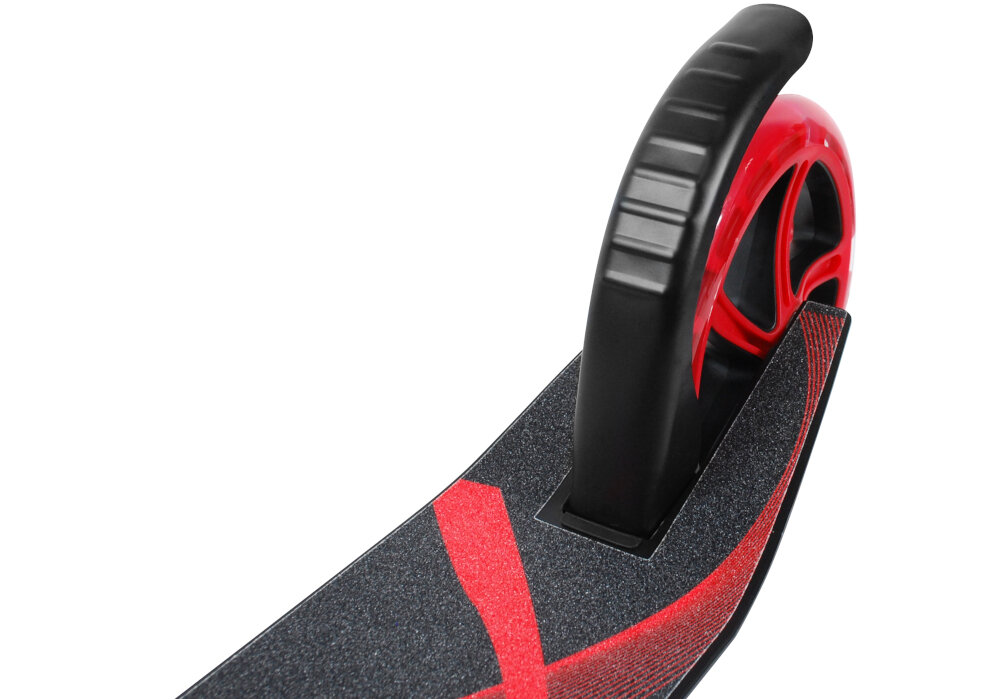 Hulajnoga INDIANA R1 LED Czerwony konstrukcja lozyska aluminium