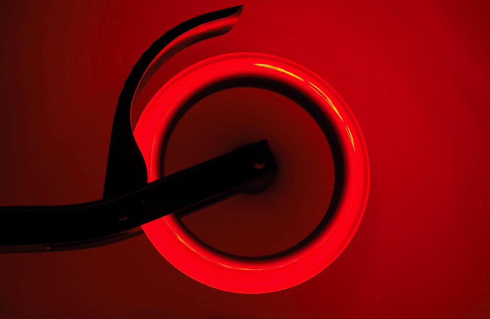 Hulajnoga INDIANA R1 LED Czerwony podswietlenie led kola