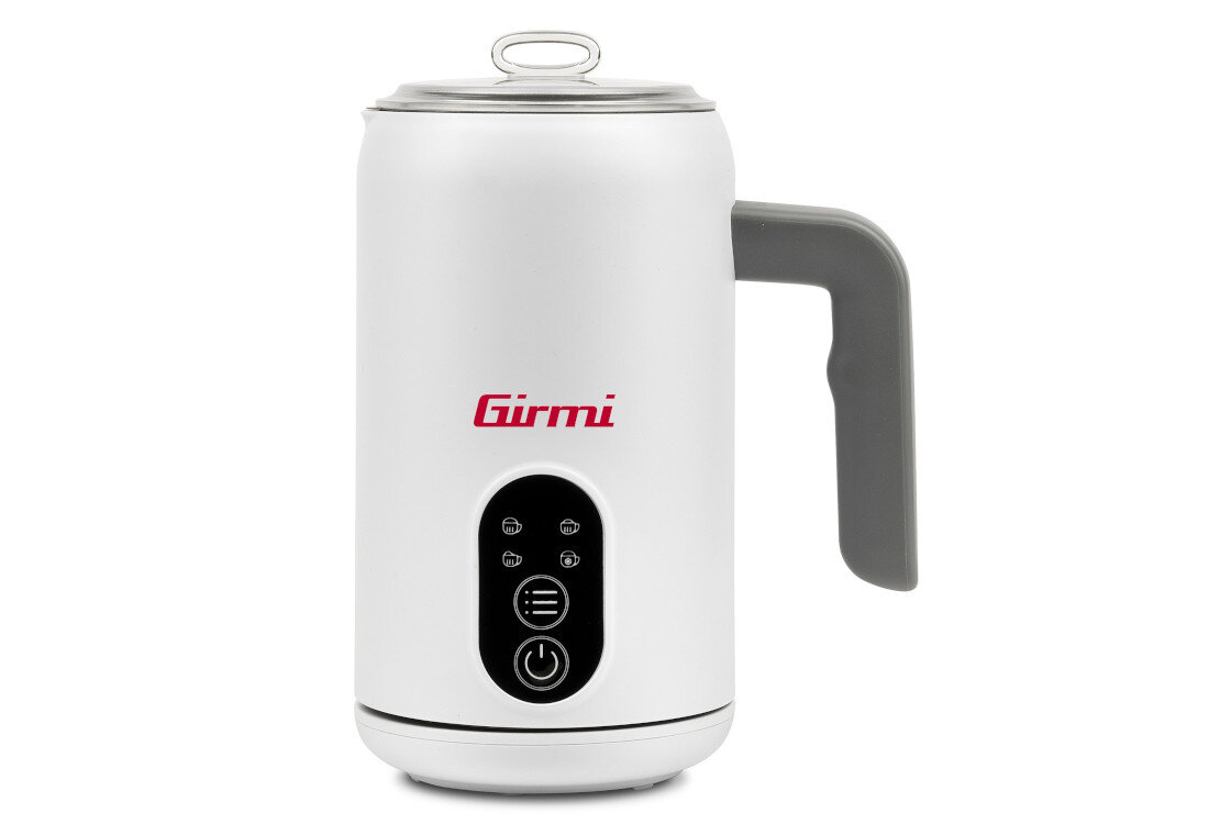 Spieniacz do mleka GIRMI ML53 Obsługa bez wysiłku Intuicyjne sterowanie Wygodna, stabilna podstawa wymiary