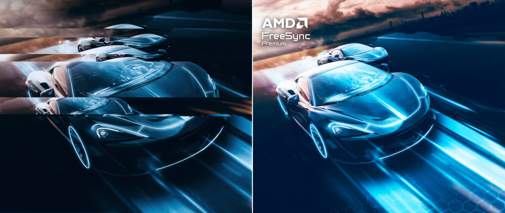 ACER Predator X34 V3 AMD FreeSync™ Premium odświeżanie ekranu kartą graficzną