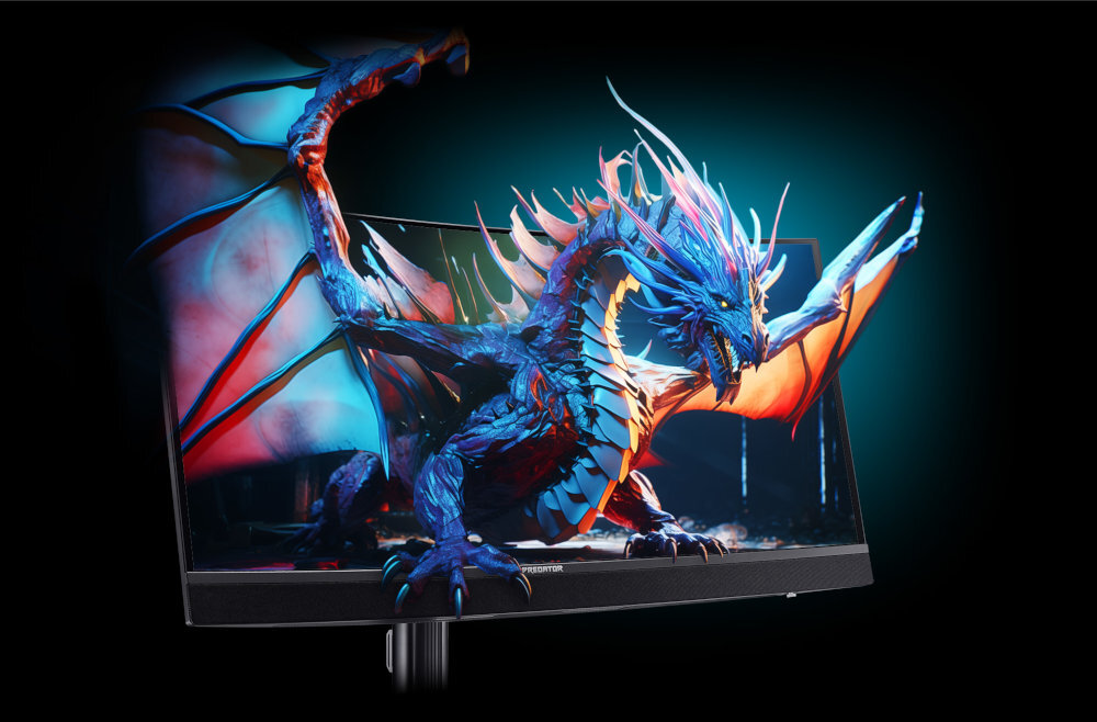 ACER Predator X34 V3 94% pokrycia przestrzeni barwnej DCI-P3 wsparciu dla VESA DisplayHDR™ 1000 pracy z grafiką, montażu wideo oraz gier