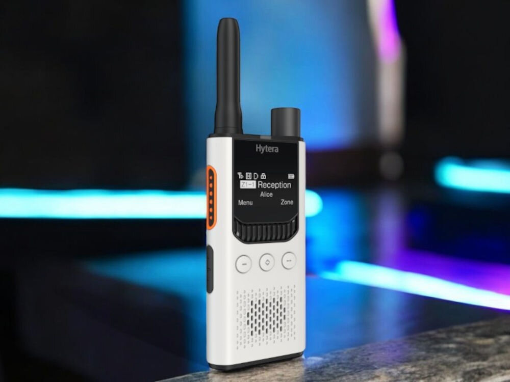 Radiotelefon HYTERA S1 Pro UHF - Kompaktowy i elegancki, Radiotelefon na blacie pod skosem