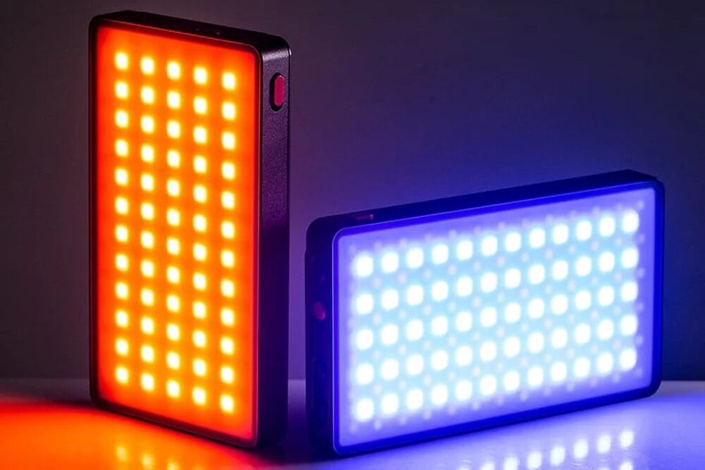 Lampa LED VILTROX Weeylite RB9  dwie lampy na blacie  