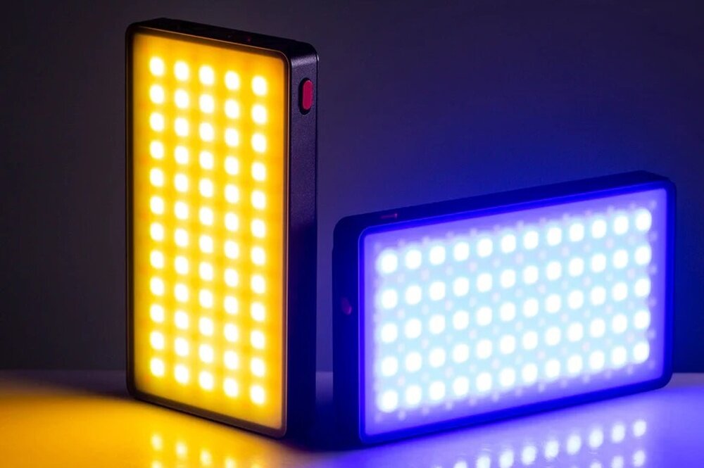 Lampa LED VILTROX Weeylite RB9 dwie lampy na blacie   