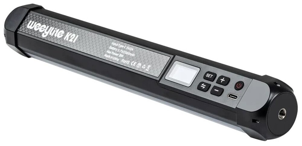 Lampa LED VILTROX Weeylite K21 kadr na przyciski