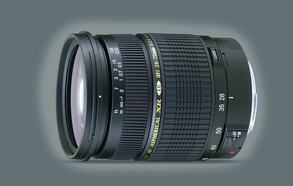 Obiektyw TAMRON SP AF 28-75 mm F-2.8 XR Di LD Asp. [IF] Macro   mocowanie przysłona zdjęcia 