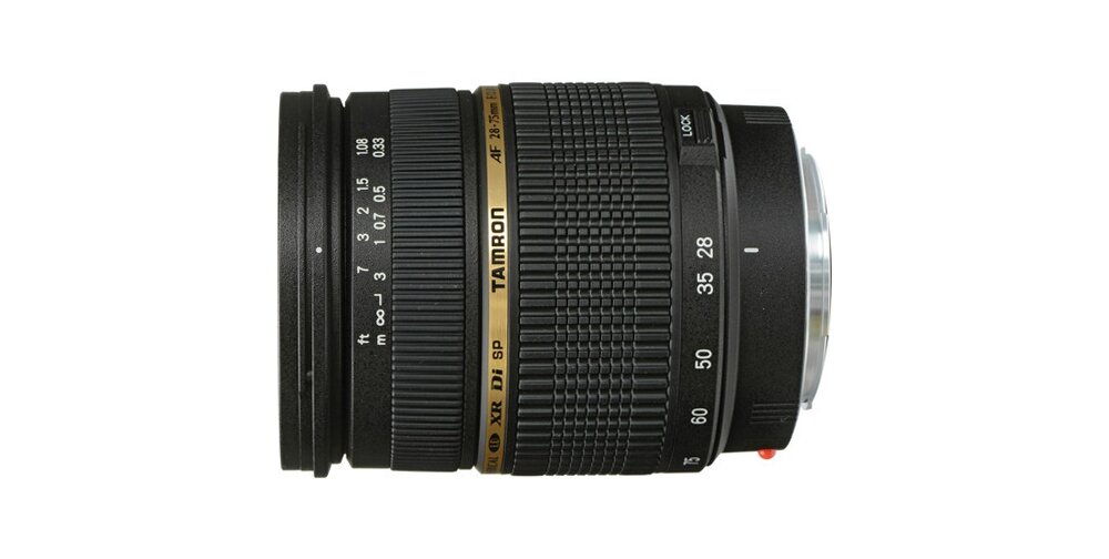 Obiektyw TAMRON SP AF 28-75 mm F-2.8 XR Di LD Asp. [IF] Macro   mocowanie przysłona zdjęcia 