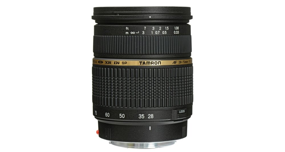 Obiektyw TAMRON SP AF 28-75 mm F-2.8 XR Di LD Asp. [IF] Macro   mocowanie przysłona zdjęcia 