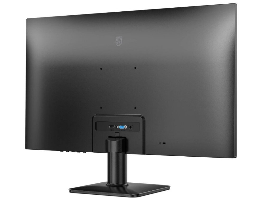 Monitor PHILIPS 27E2N1100L na białym tle - tył obudowy.