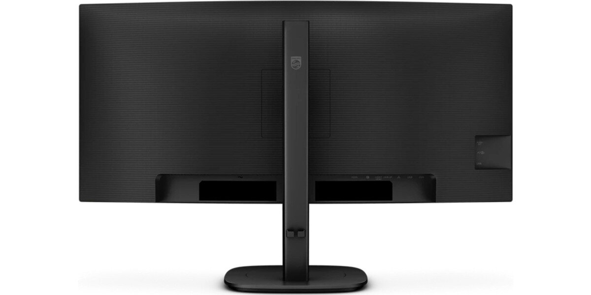Monitor PHILIPS 34B2U3600C na białym tle - tył monitora.
