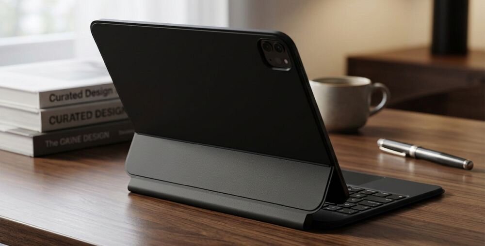 Etui na iPad Air/Pro TECH-PROTECT SmartCase Magnetic + Keyboard Czarny Klawiatura