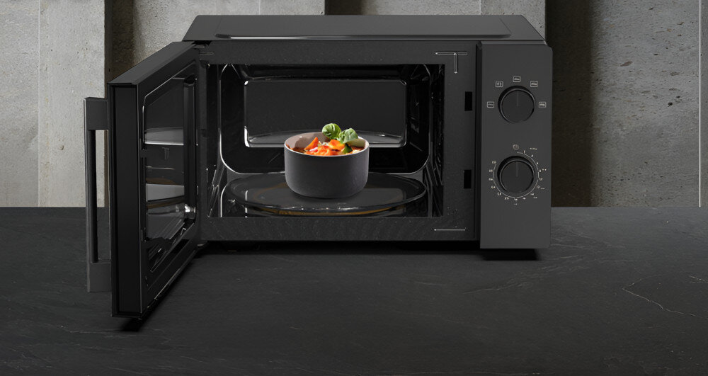 KUCHENKA MIKROFALOWA HISENSE H20MOBP1HI Powłoka ceramiczna wnętrze trwałość łatwe czyszczenie właściwości antybakteryjne