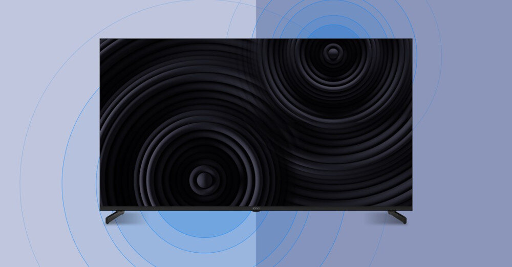Telewizor KIVI 32F720QB - Kinowa jakość dźwięku, Dolby Audio