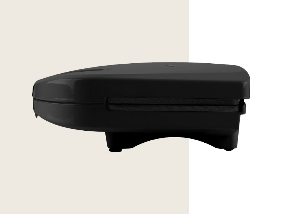 Opiekacz HYUNDAI SM625B bezpieczne użytkowanie, ochrona przed poparzeniem, zabezpieczenie termiczne, antypoślizgowe nóżki, kompaktowe wymiary, szybkie nagrzewanie