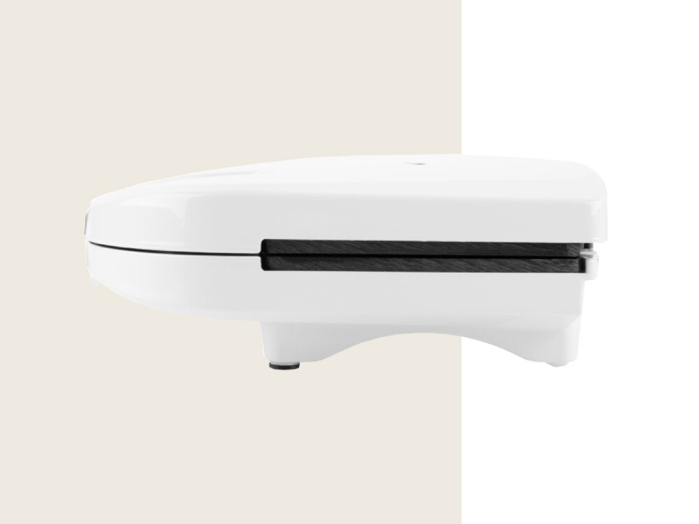 Opiekacz HYUNDAI SM625W bezpieczne użytkowanie, ochrona przed poparzeniem, zabezpieczenie termiczne, antypoślizgowe nóżki, kompaktowe wymiary, szybkie nagrzewanie