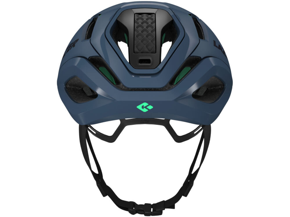 Kask rowerowy LAZER Vento KinetiCore Tył kasku Lazer Vento z widocznym pokrętłem systemu dopasowania Scroll-it i logotypem KinetiCore.