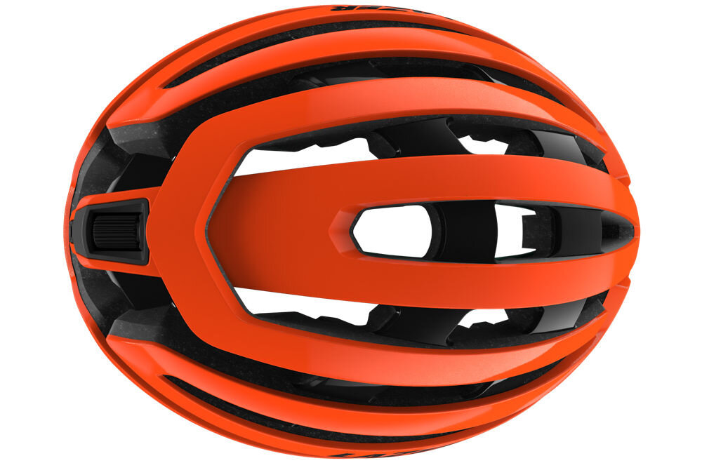Kask rowerowy LAZER Z1 KinetiCore Pomrańczowy (rozmiar S) skuteczna wentylacja ruchoma opaska czołowa wydajne chłodzenie kasku kask na lato