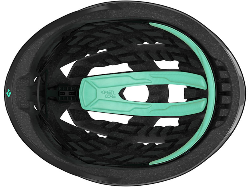 Kask rowerowy LAZER Z1 KinetiCore Szary (rozmiar M) Polygiene Biostatic™ Stay Fresh hiegieniczna wyściółka eliminacja brzydkich zapachów