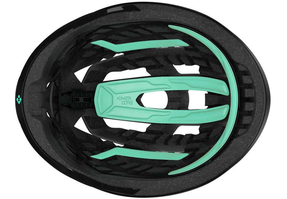 Kask rowerowy LAZER Z1 KinetiCore Czarny Szosowy (rozmiar S) Polygiene Biostatic™ Stay Fresh hiegieniczna wyściółka eliminacja brzydkich zapachów