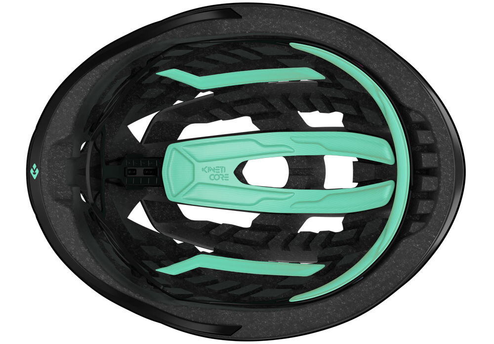 Kask rowerowy LAZER Z1 KinetiCore Tytanowy (rozmiar L) Polygiene Biostatic™ Stay Fresh hiegieniczna wyściółka eliminacja brzydkich zapachów
